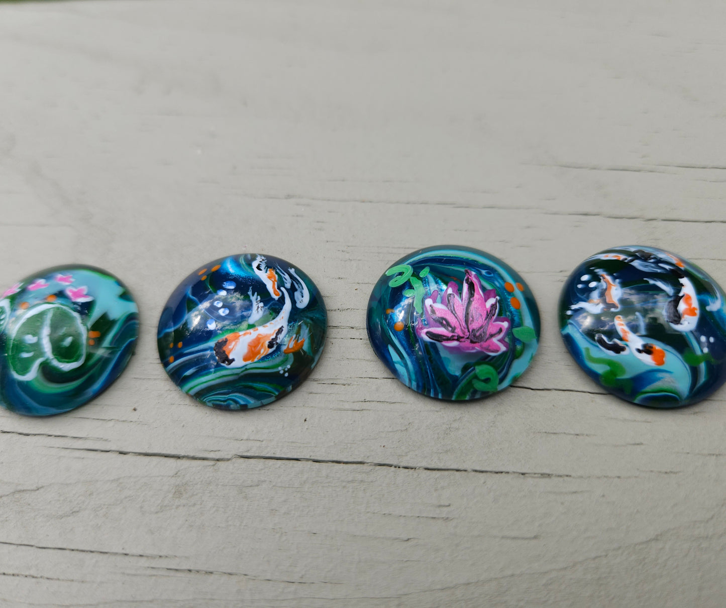 Koi Pond Magnet Set