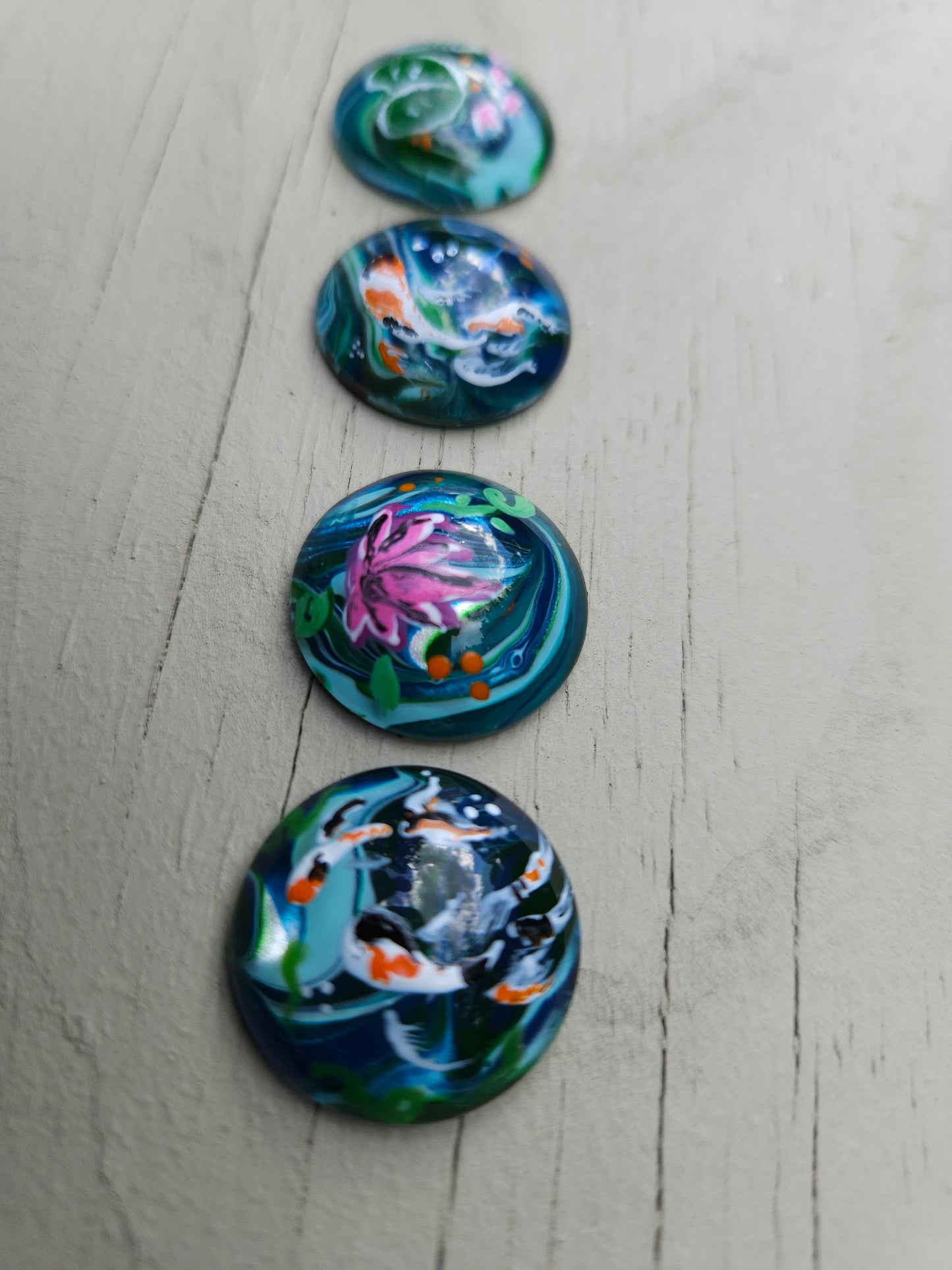 Koi Pond Magnet Set