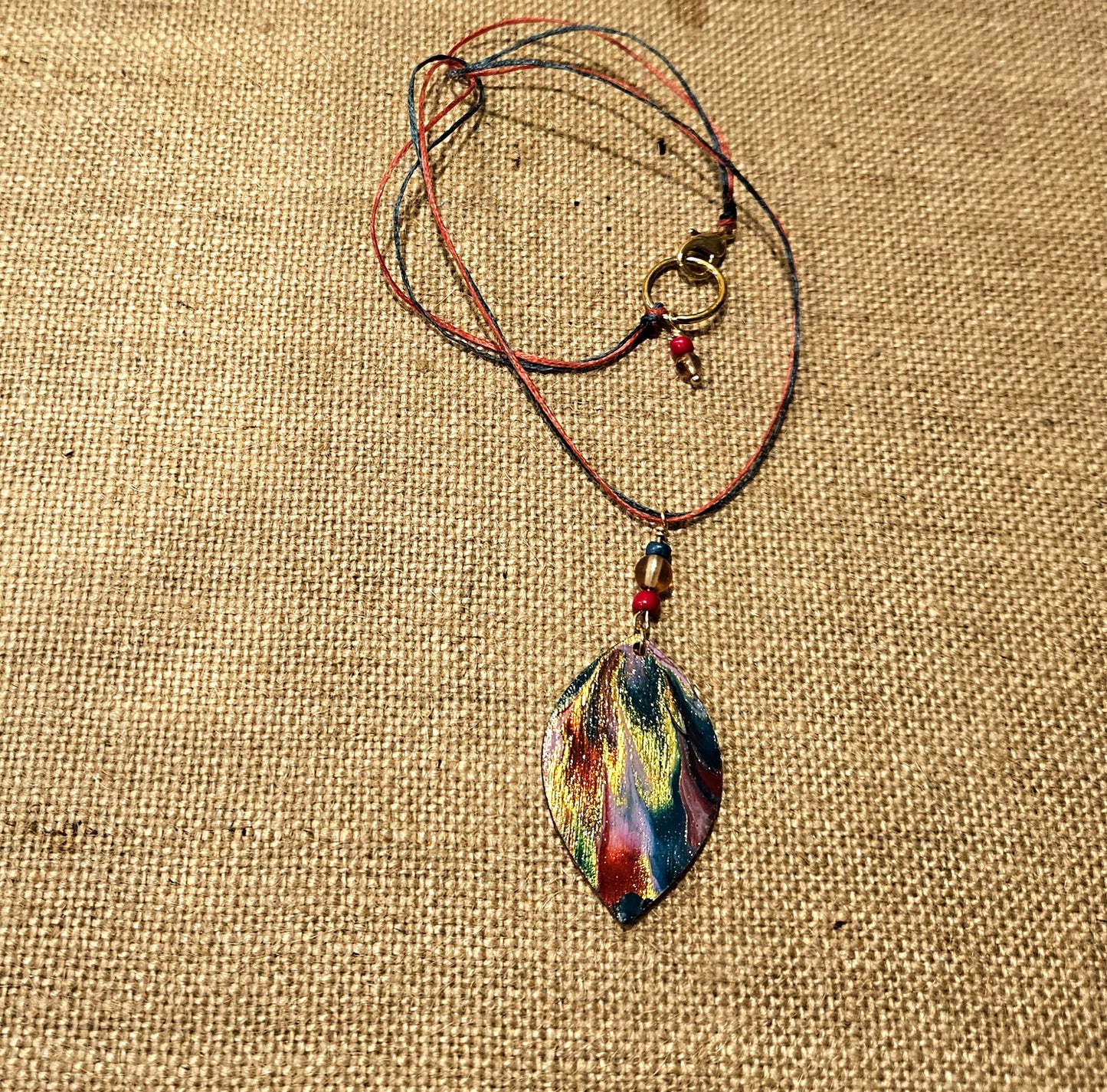 Jewel Drop Feather